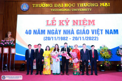 Lễ kỷ niệm 40 năm ngày Nhà giáo Việt Nam 20/11 và công bố Quyết định bổ nhiệm chức danh Phó Giáo sư Trường Đại học Thương mại năm 2022